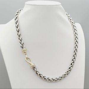 Authentic David Yurman 8mm Wheat Chain hard to find 20” length